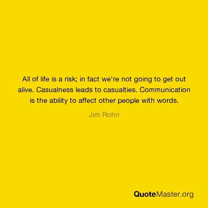 Thought-provoking quote from Our Wall