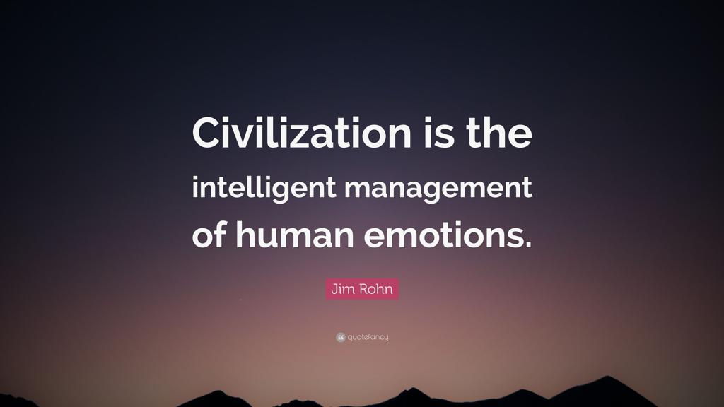 Thought-provoking quote from Our Wall